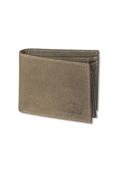 Portofel barbati Woodland, Protectie RFID/NFC, 12x9.5x2.5 cm, Piele naturala bivol, Maro inchis Portofel barbati Woodland, Protectie RFID/NFC, 12x9.5x2.5 cm, Piele naturala bivol, Maro inchis