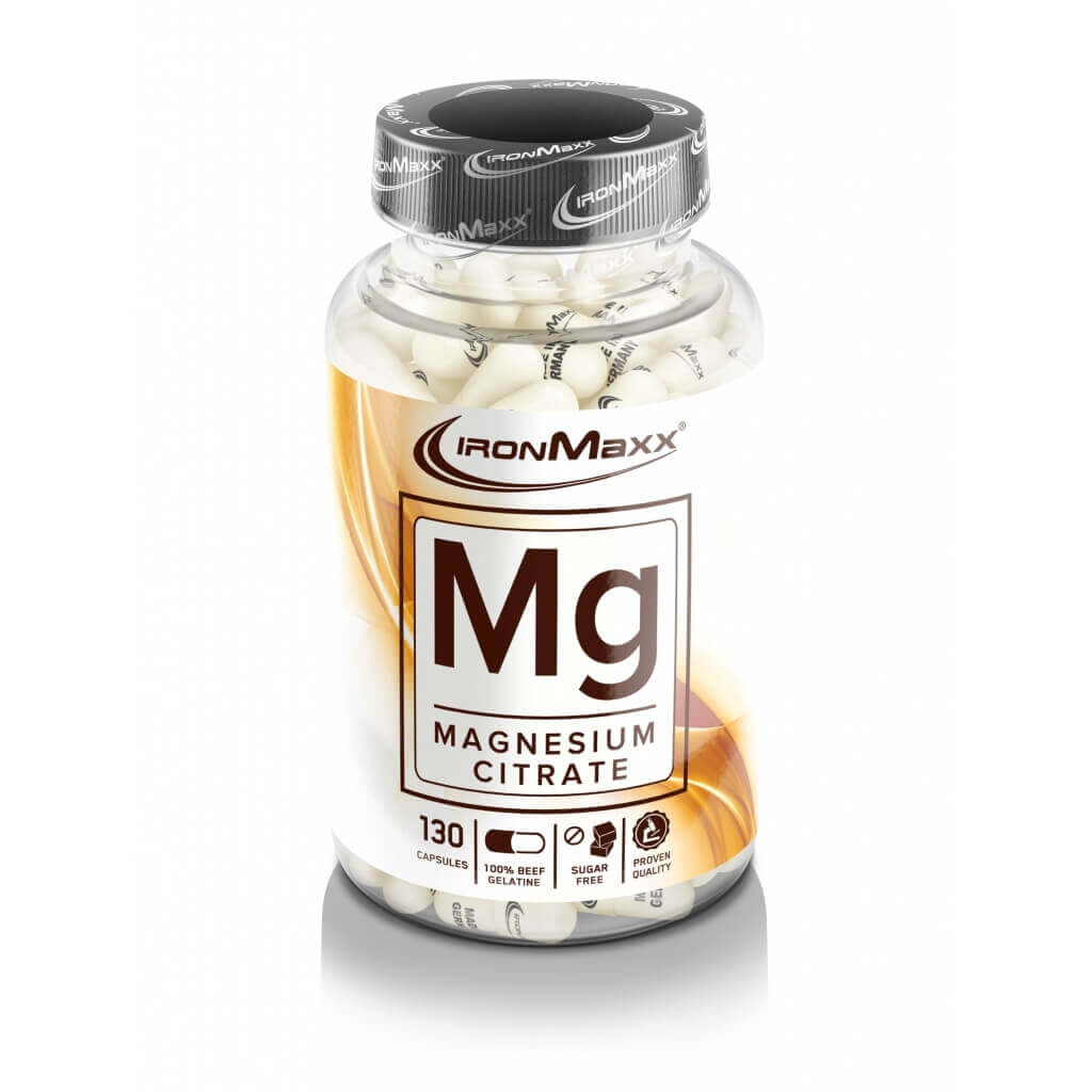 Supliment alimentar cu magneziu IronMaxx, 130 capsule