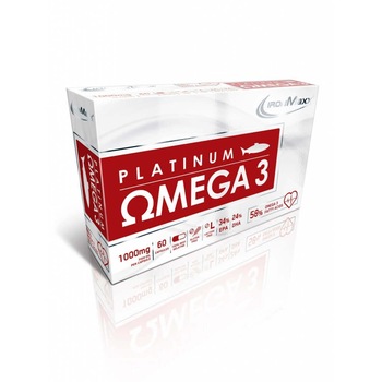 Supliment alimentar Omega 3 IronMaxx Platinum, 60 capsule Supliment alimentar Omega 3 IronMaxx Platinum, 60 capsule