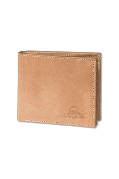 Portofel barbati Woodland, Protectie RFID/NFC, 12x10x2 cm, Piele naturala bivol, Cognac Portofel barbati Woodland, Protectie RFID/NFC, 12x10x2 cm, Piele naturala bivol, Cognac