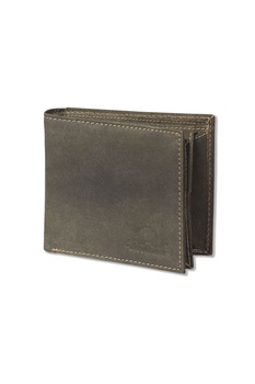 Portofel barbati Woodland, Protectie RFID/NFC, 12x10.5x2.5 cm, Piele naturala bivol, Maro inchis Portofel barbati Woodland, Protectie RFID/NFC, 12x10.5x2.5 cm, Piele naturala bivol, Maro inchis