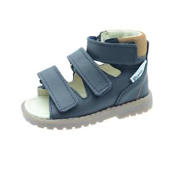 Sandale profilactice din piele naturala pentru baieti Mrugala 1199B-19, Bleumarin 19 EU Sandale profilactice din piele naturala pentru baieti Mrugala 1199B-19, Bleumarin 19 EU