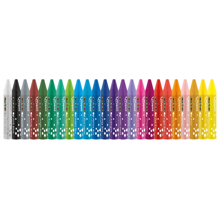 Комплект маслени пастели MAPED Color'Peps, 24 цвята