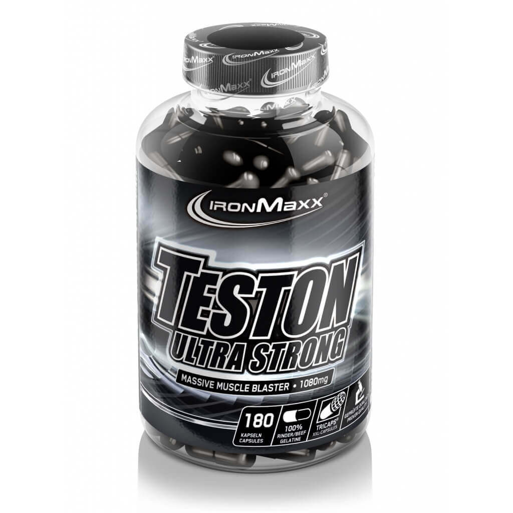 Supliment IronMaxx Teston Ultra Strong, 180 capsule