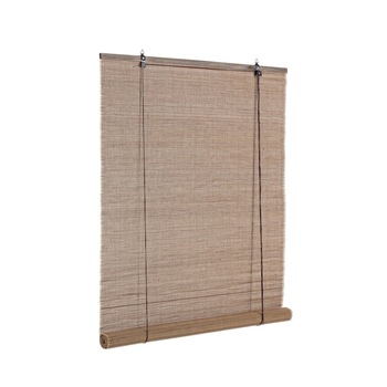 Jaluzea tip rulou din bambus maro Pia 90 cm x 180 h Jaluzea tip rulou din bambus maro Pia 90 cm x 180 h