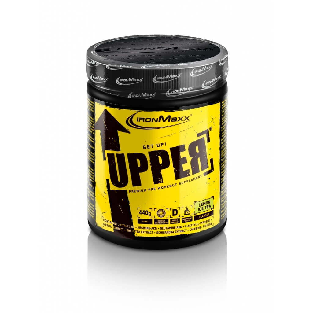Supliment energetic IronMaxx Upper, Portocale, 440g