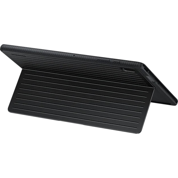 Husa de protectie Samsung Protective Standing Cover pentru Galaxy Tab S7 FE, Black