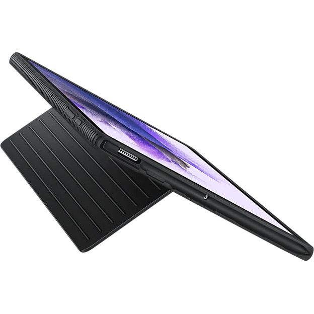 Husa de protectie Samsung Protective Standing Cover pentru Galaxy Tab S7 FE, Black
