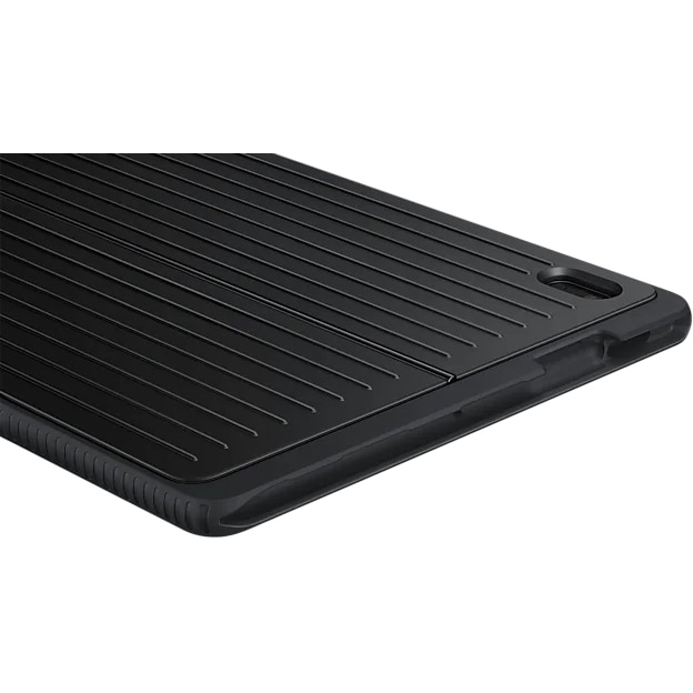Husa de protectie Samsung Protective Standing Cover pentru Galaxy Tab S7 FE, Black
