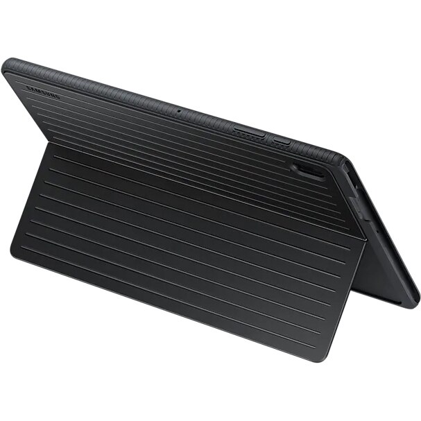 Husa de protectie Samsung Protective Standing Cover pentru Galaxy Tab S7 FE, Black