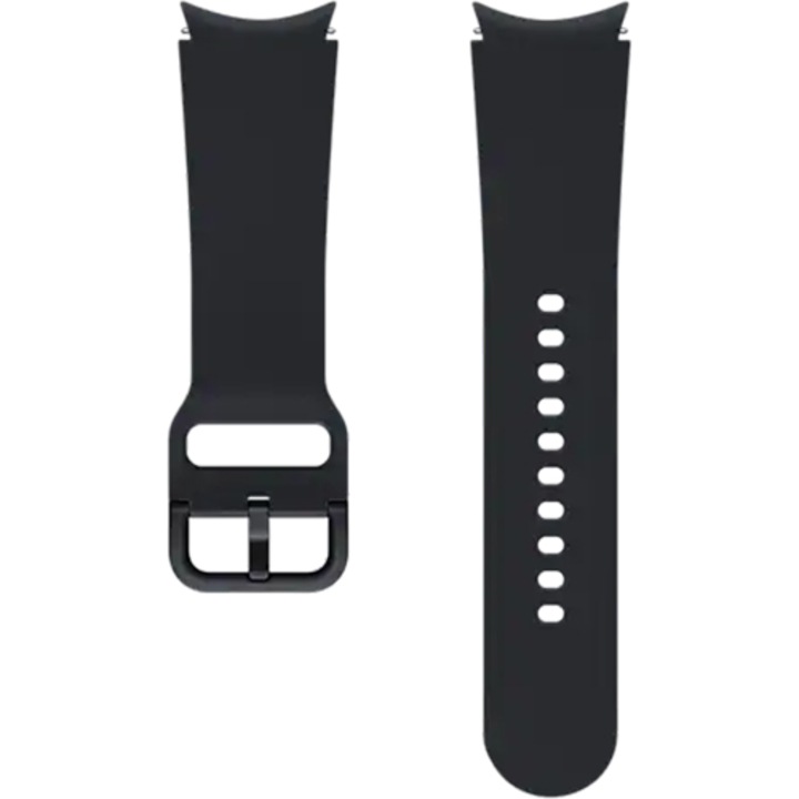 Curea smartwatch Samsung Sport Band pentru Galaxy Watch4 20mm S/M, Black