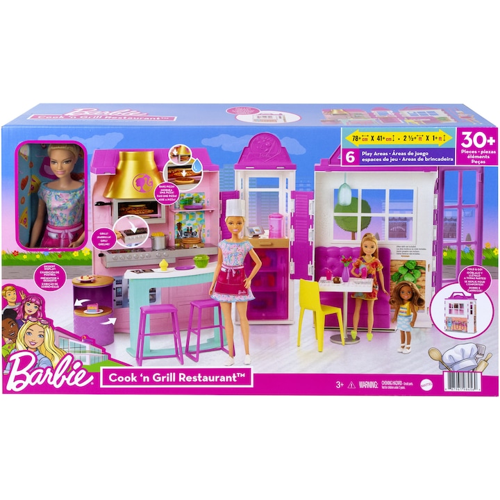 Barbie Játékszett - Étterem