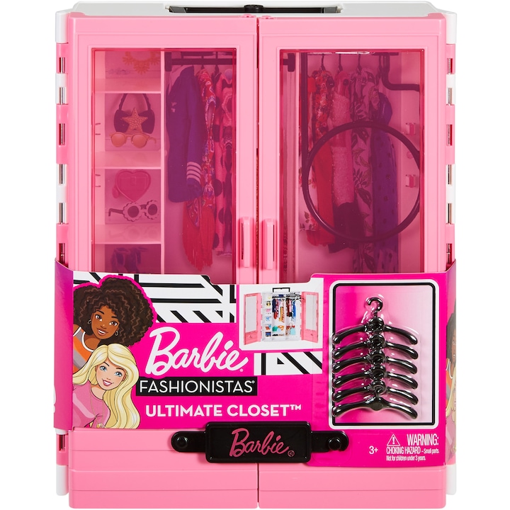 Mattel Barbie Fashionista öltözőszekrény