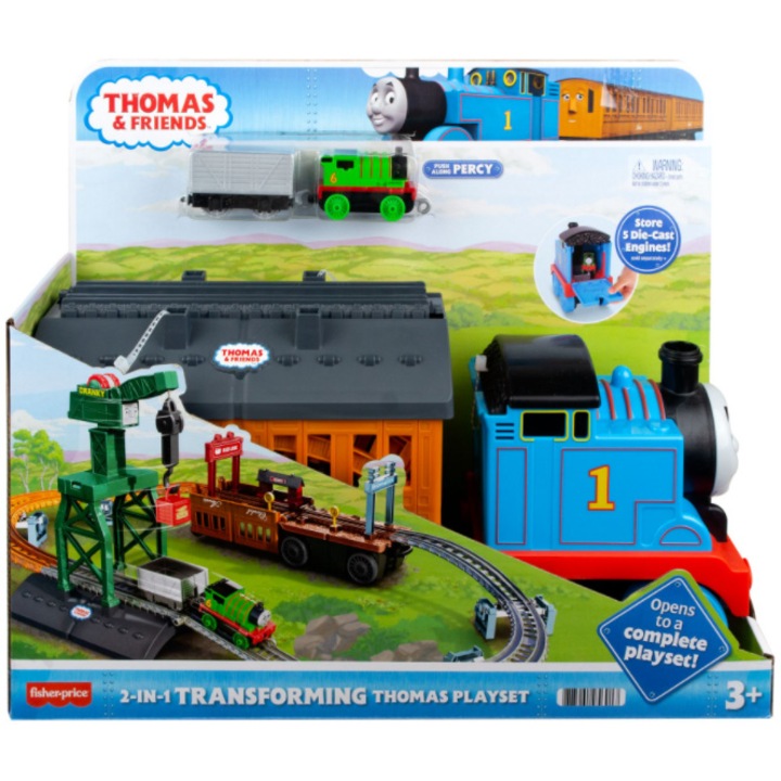 Комплект за игра Thomas & Friends - Transforming 2 in 1