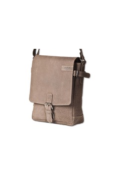 Geanta de umarWoodland, 24x27x10 cm, Piele naturala bivol, Maro inchis Geanta de umarWoodland, 24x27x10 cm, Piele naturala bivol, Maro inchis