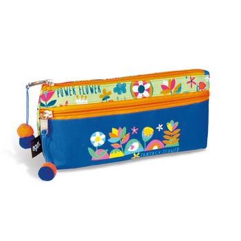 Penar simplu cu 2 fermoare, Busquets, Fantasy, 21 x 10 x 5 cm Penar simplu cu 2 fermoare, Busquets, Fantasy, 21 x 10 x 5 cm