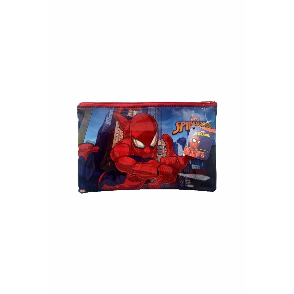 Etui neechipat, Spiderman, multicolor, 1 compartiment