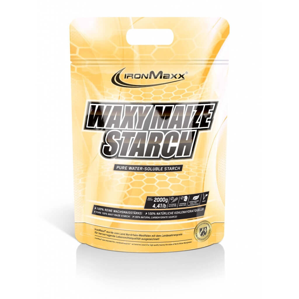 Supliment carbohidrati IronMaxx Waxy Maiz Amidon, 2000g