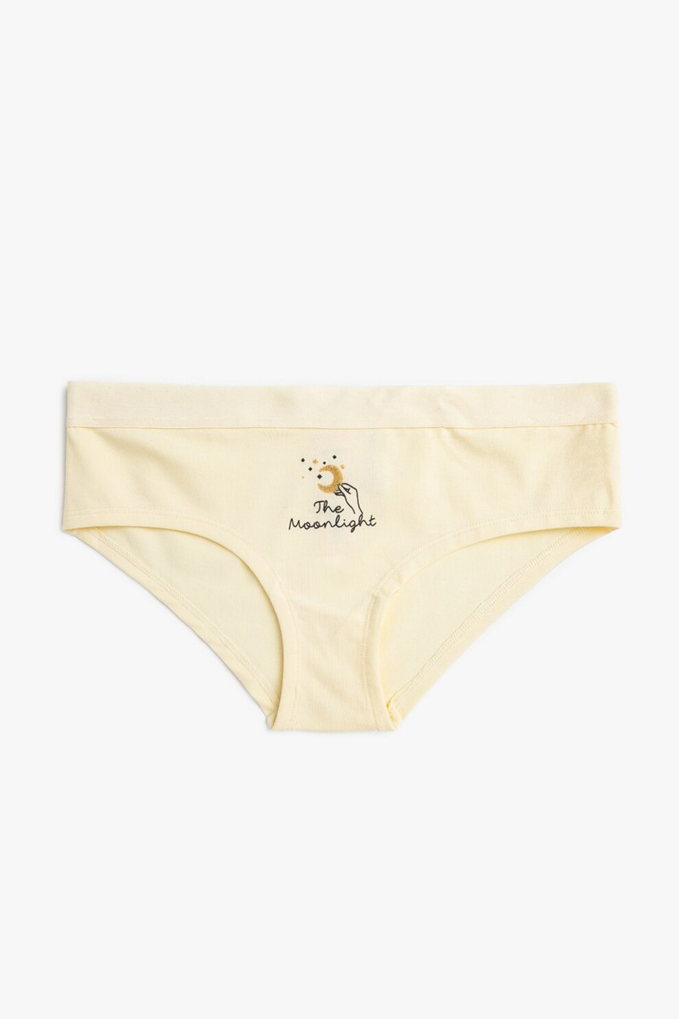 KOTON, Chiloti cu imprimeu text, Bej