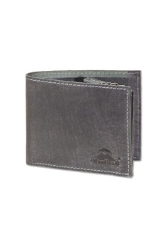 Portofel barbati Woodland, 11.3x9.2x2 cm, Piele naturala bivol, Negru Portofel barbati Woodland, 11.3x9.2x2 cm, Piele naturala bivol, Negru