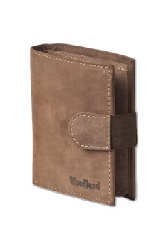 Portofel barbati Woodland, Buzunar monede exterior, Piele naturala bivol, Cognac Portofel barbati Woodland, Buzunar monede exterior, Piele naturala bivol, Cognac
