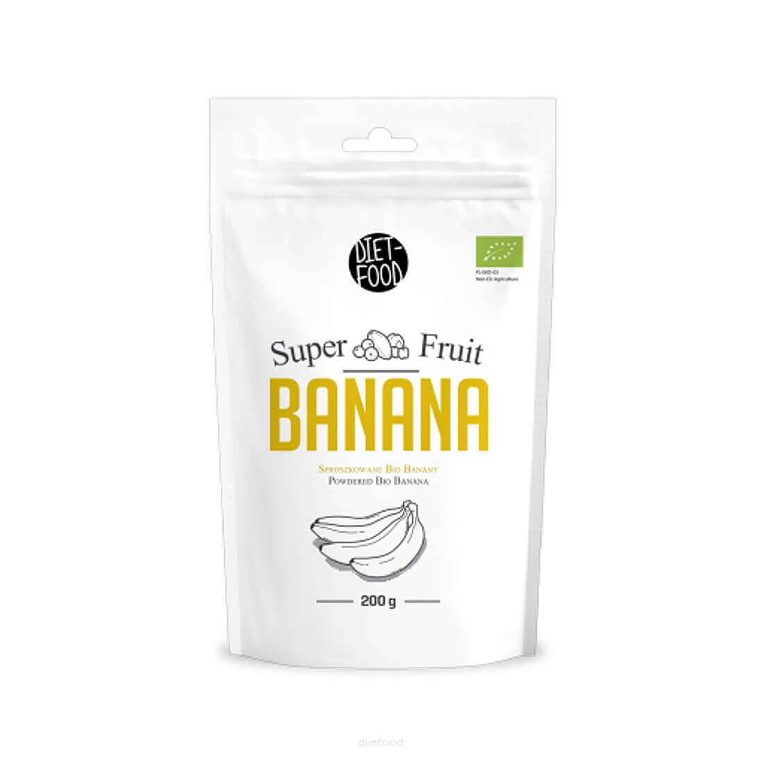 Pudra banane bio, Diet Food, 200 g