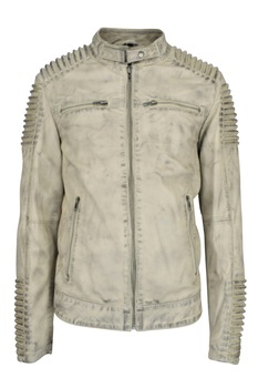 Geaca de piele Infinity CBL, 48 EU, Alb Geaca de piele Infinity CBL, 48 EU, Alb