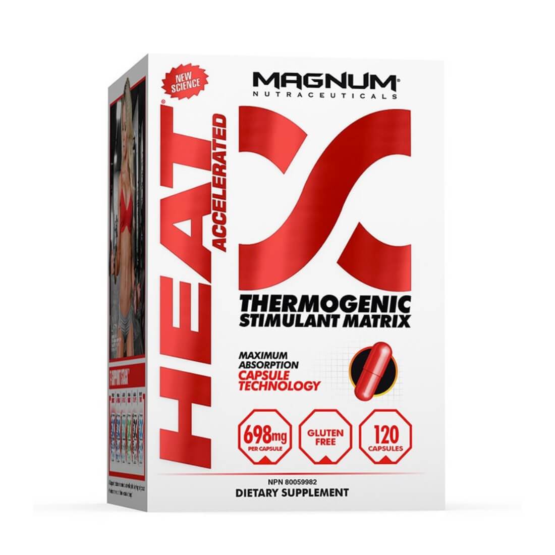 Arzator de grasimi Magnum Heat Accelerated, 120 caps