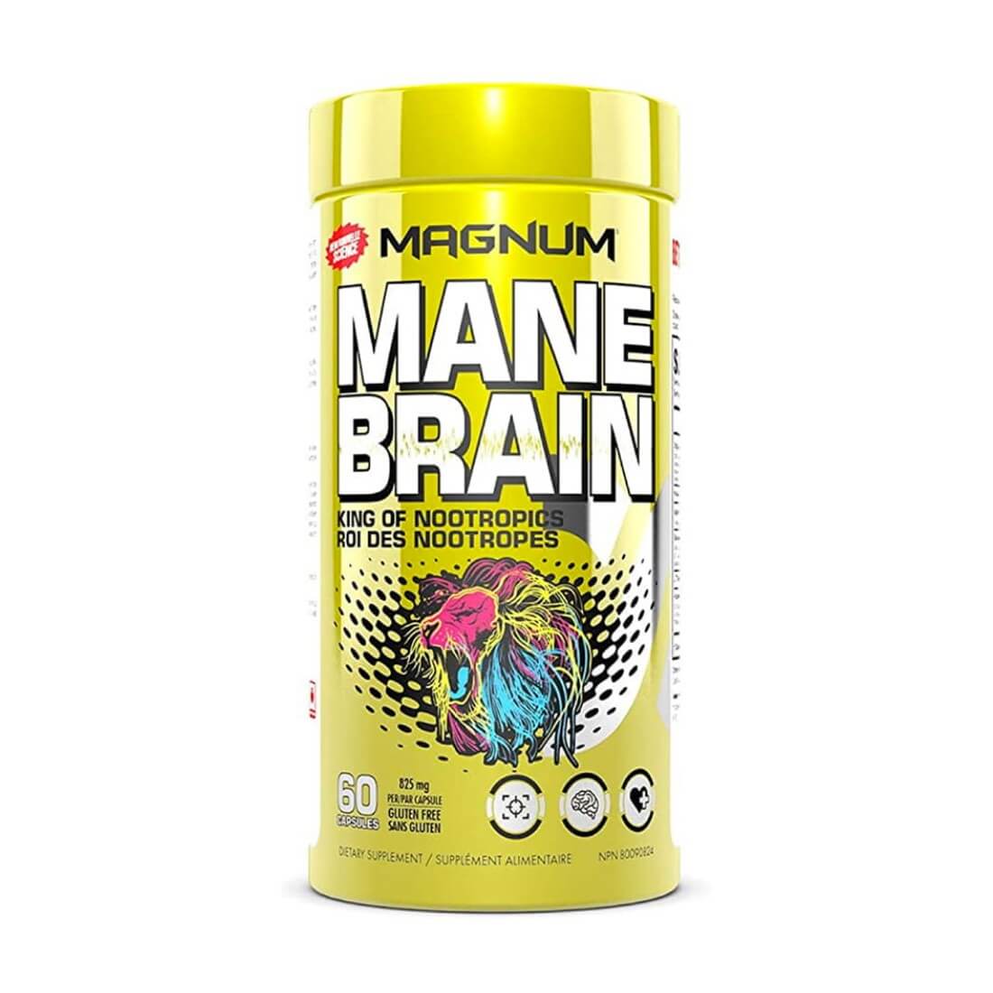 Supliment alimentar Magnum Mane Brain, 60 capsule