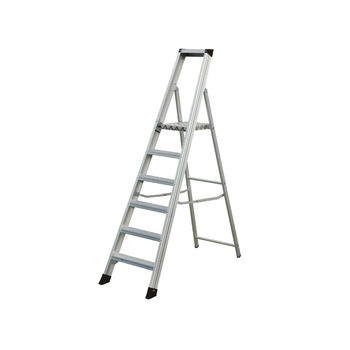 Scara aluminiu pentru constructii cu platforma SHRP 6 trepte, 1900MM, Elkop Scara aluminiu pentru constructii cu platforma SHRP 6 trepte, 1900MM, Elkop