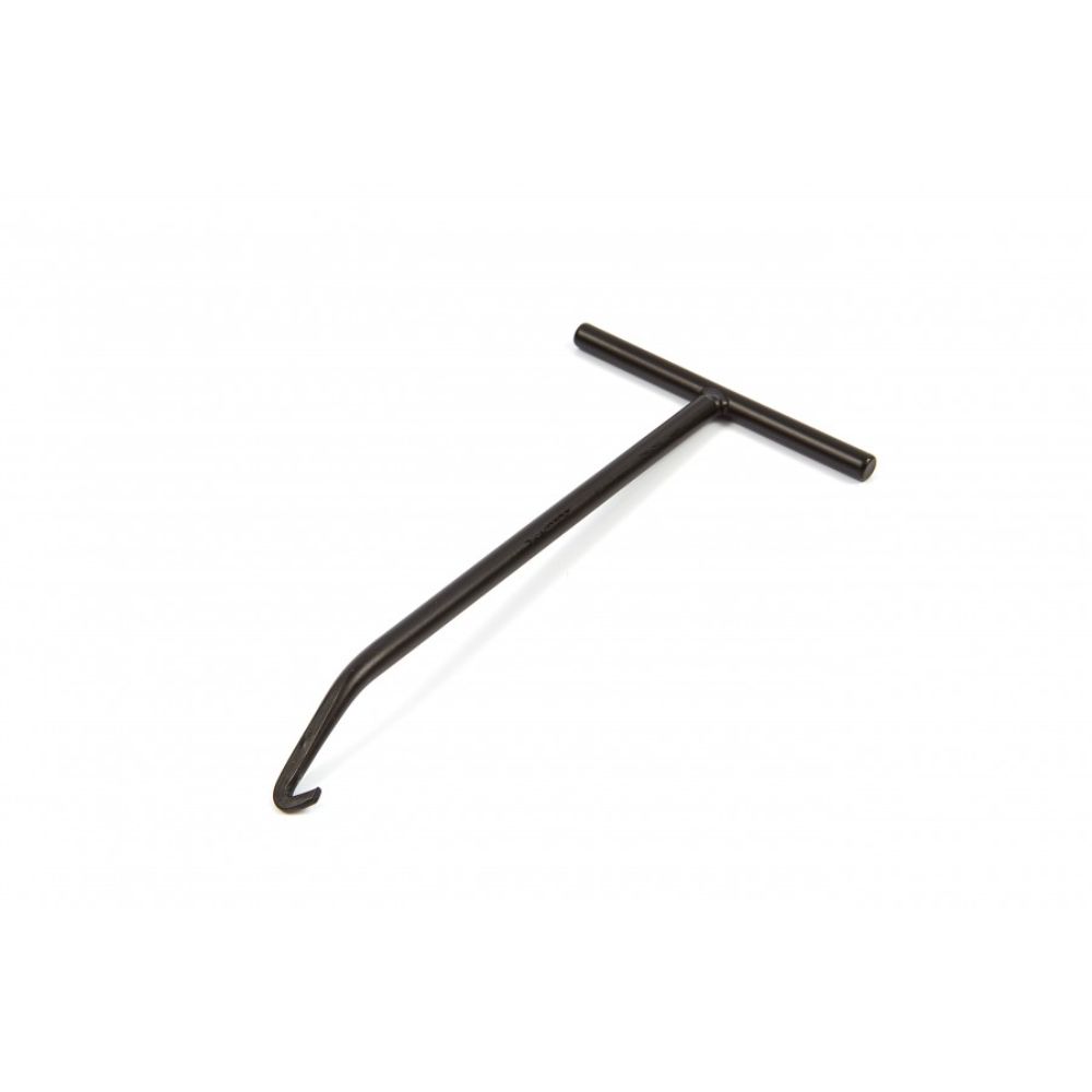 Carlig, HBM, pentru montat si demontat cauciuc esapament, 140mm