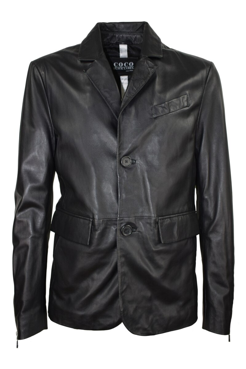 Geaca de piele Oldaro CBL, 52 EU, Negru