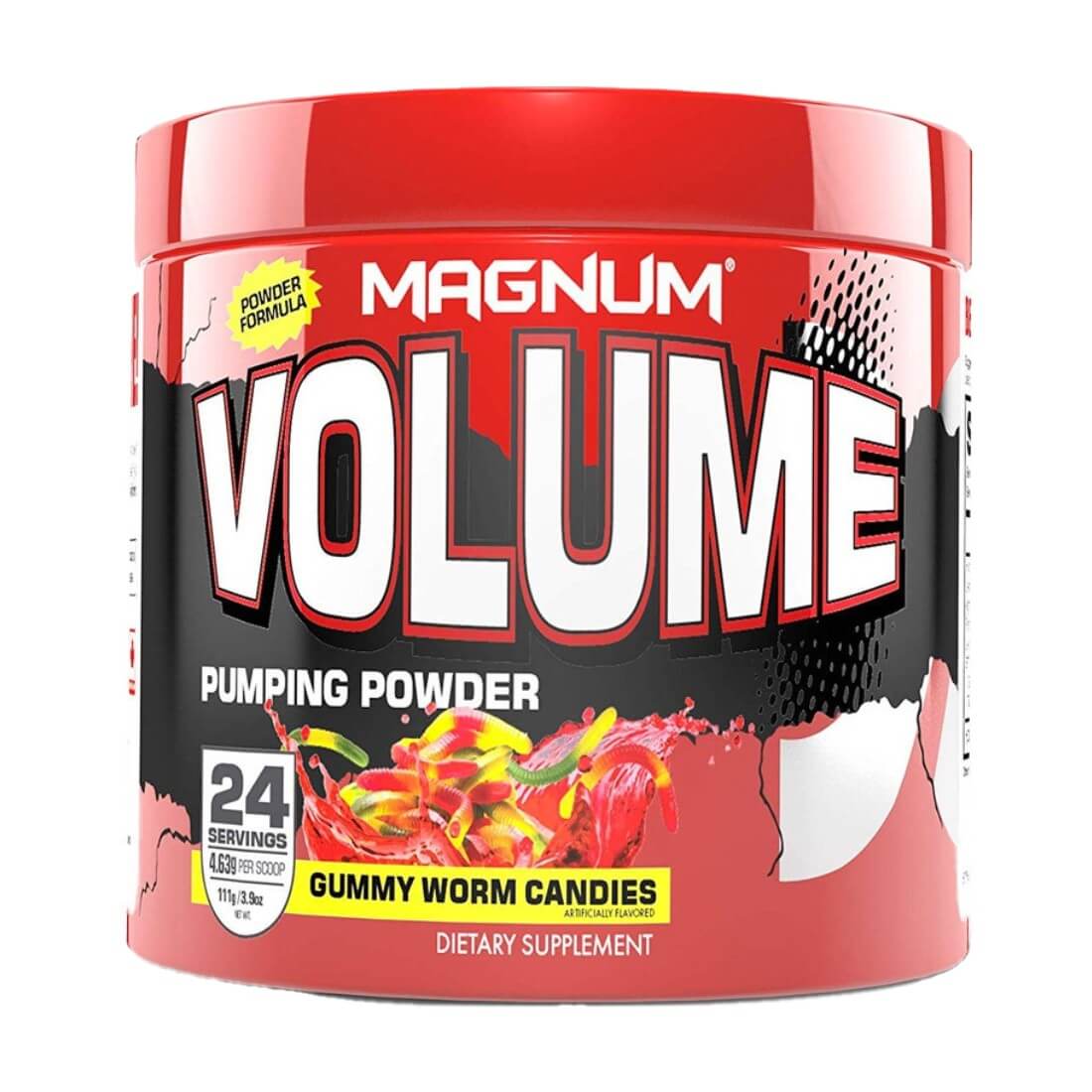 Supliment Magnum Volume Gummy Worm, 111g