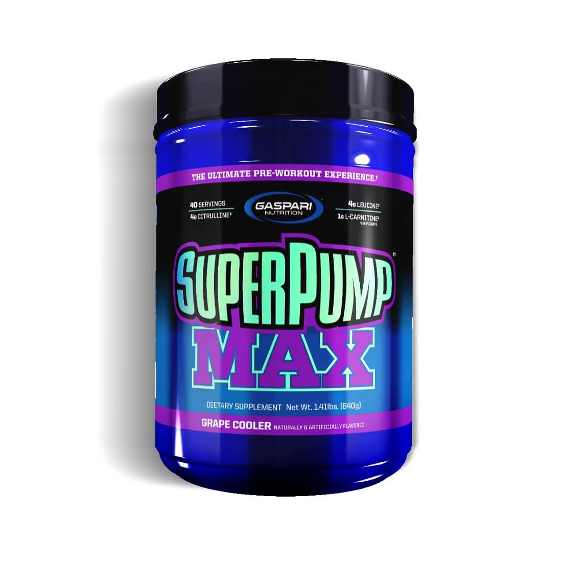 Supliment alimentar Super Pump Max, Gaspari Nutrition, Aroma sruguri, 640g