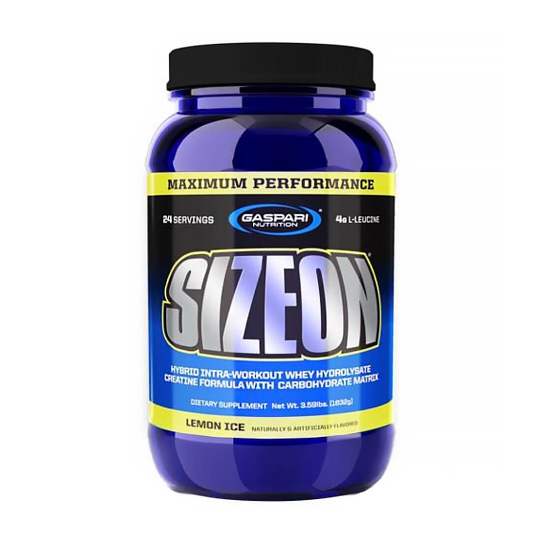 Supliment alimentar SizeOn Max Performance, Gaspari Nutrition, Aroma lamaie, 1632g