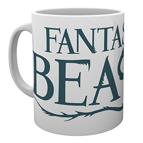 Cana - Fantastic Beasts Logo, Portelan, 350 ml, Alb