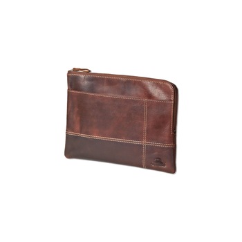 Husa tableta Woodland, 28x20 cm, Piele naturala bivol, Cognac Husa tableta Woodland, 28x20 cm, Piele naturala bivol, Cognac