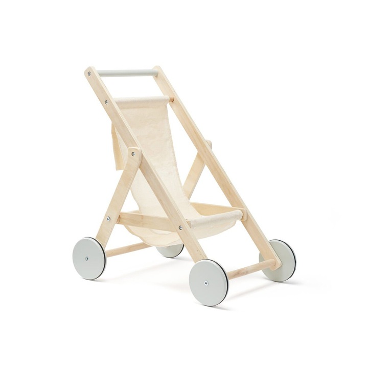 Baba babakocsi Kids Concept, fa, 43 cm