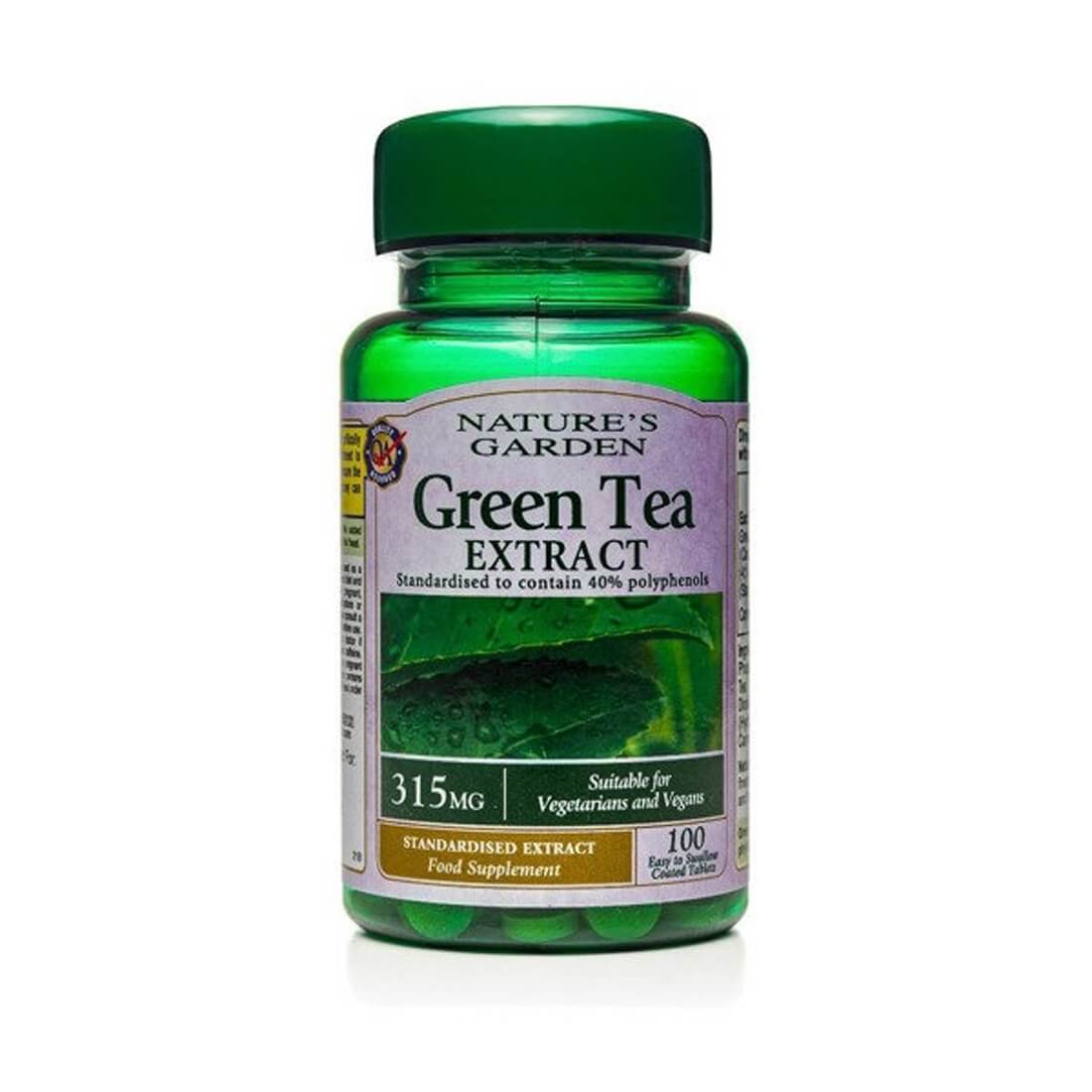 Supliment alimentar Green Tea, Holland & Barrett, 315mg, 100 capsule