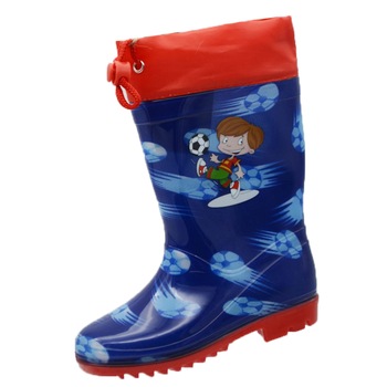 Cizme din cauciuc pentru baieti American Club KAL03/21-27, Bleumarin 50578 Cizme din cauciuc pentru baieti American Club KAL03/21-27, Bleumarin 50578