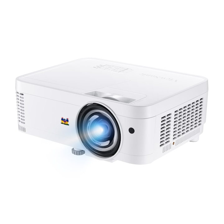 ViewSonic Projektor PS501W, WXGA 3500AL, 3D, HDMIx2, VGA, 5/15 000h, fehér