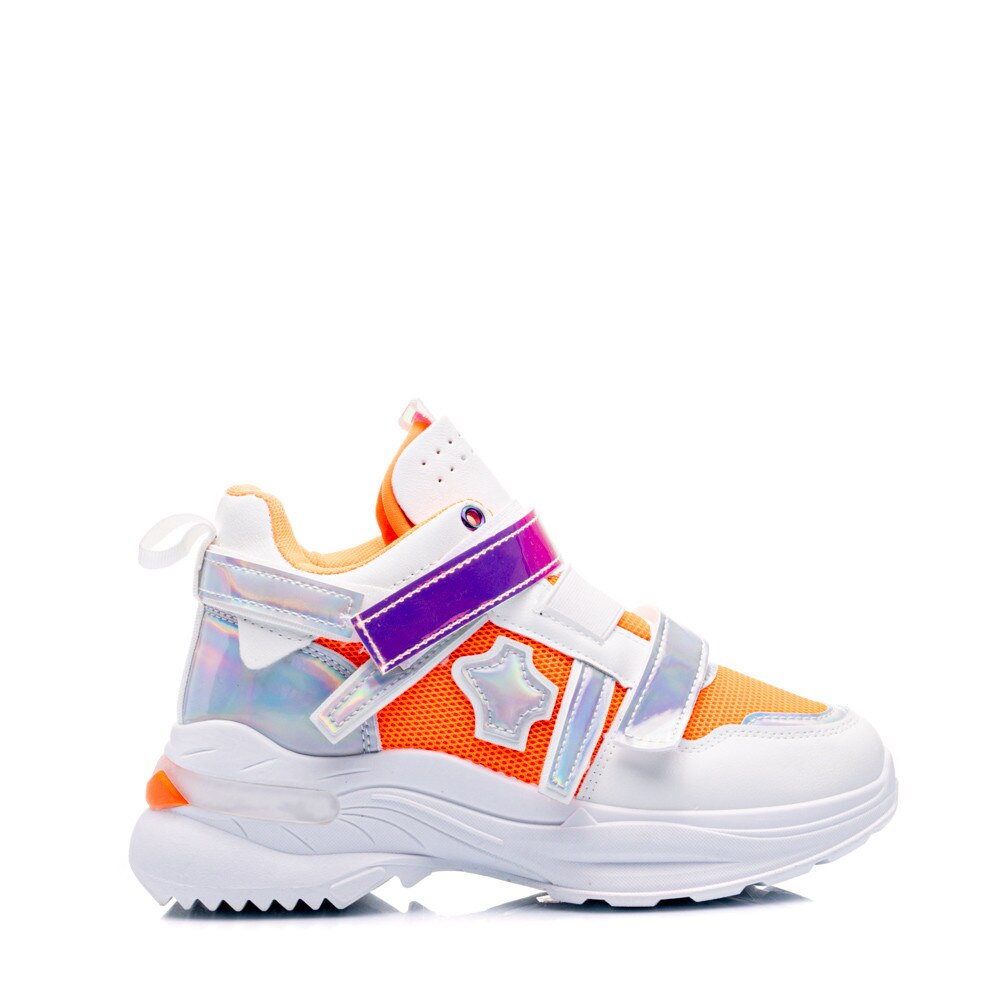 Pantofi sport dama Arabele, Portocaliu, Portocaliu, 41