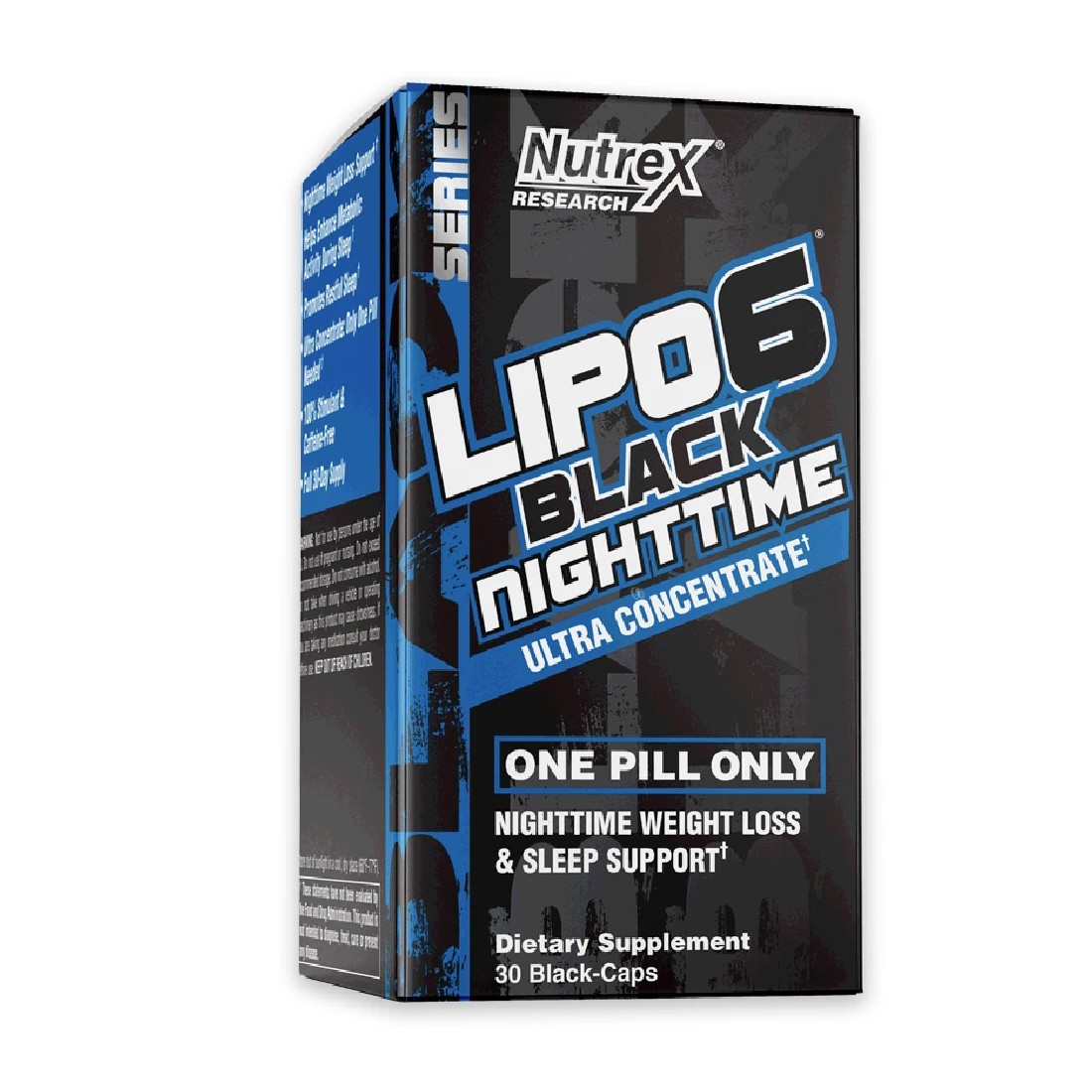 Supliment alimentar Nutrex Lipo 6 Black Nighttime, 30 capsule