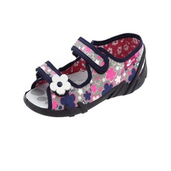 Sandale pentru fete Renbut RNB5-G-28592-23, Gri 10105 Sandale pentru fete Renbut RNB5-G-28592-23, Gri 10105