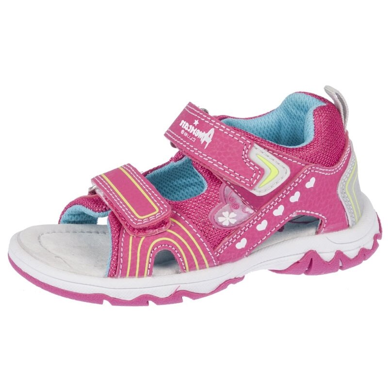 Sandale pentru fete American Club K15671-F, Fucsia 30 EU
