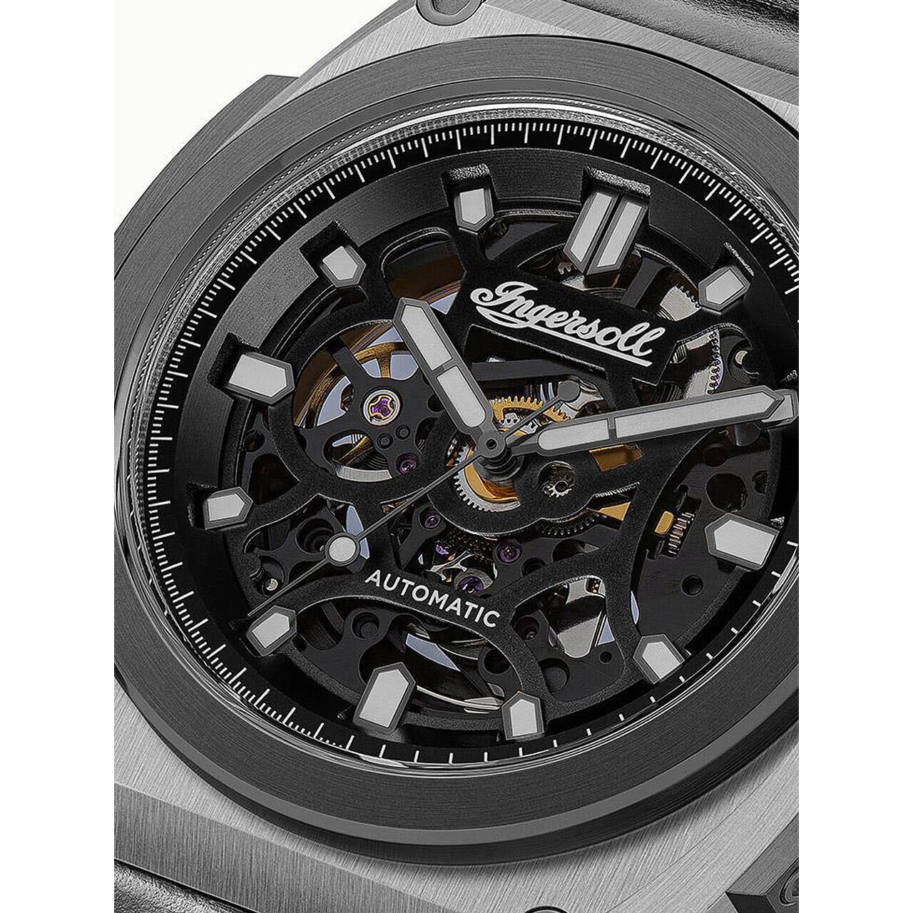 Ceas barbatesc Ingersoll I11702, Automatic, 50mm, 5ATM