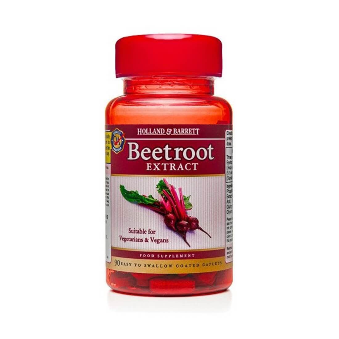 Supliment alimentar Beet Extract, Holland & Barrett, 300 mg, 90 capsule