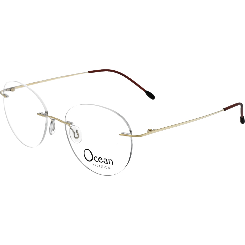 Rame ochelari de vedere Ocean Titan 1028 C4, Auriu, 51 mm