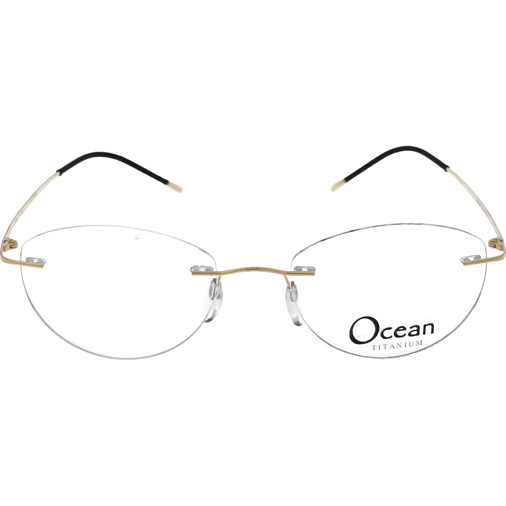 Rame ochelari de vedere Ocean Titan BK036 C1, Auriu, 51 mm