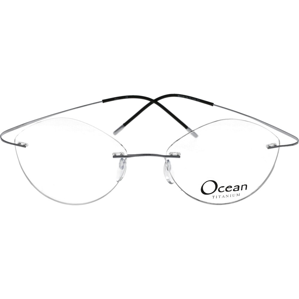 Rame ochelari de vedere Ocean Titan BK039 C2, Argintiu, 54 mm